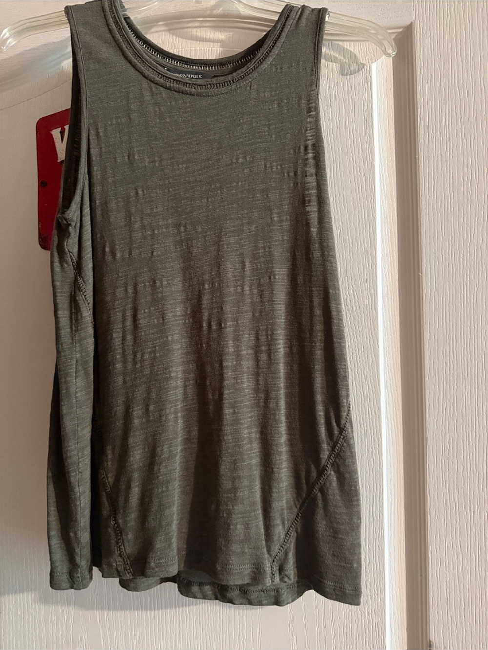 Banana Republic Olive Tank Top — Sleeveless Knit
